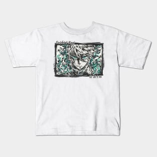 Japanese ink Seishiro Nagi Blue lock Kids T-Shirt